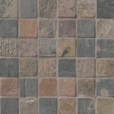 Mixed Slate And Quartzite 2x2 