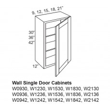 ART Wall Single-Door Cabinets