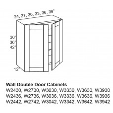 ART Wall Double-Door Cabinets